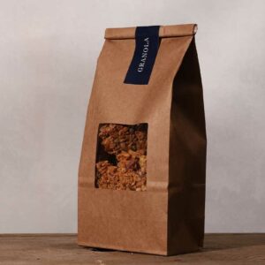 bag of homemade granola from Standard Baking Company