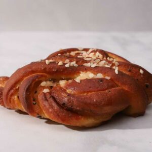 Cardamom Bun side view from Standard Baking Co.